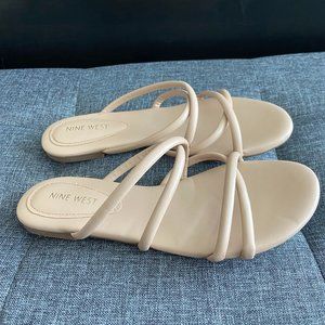 Nine West Tan Sandals